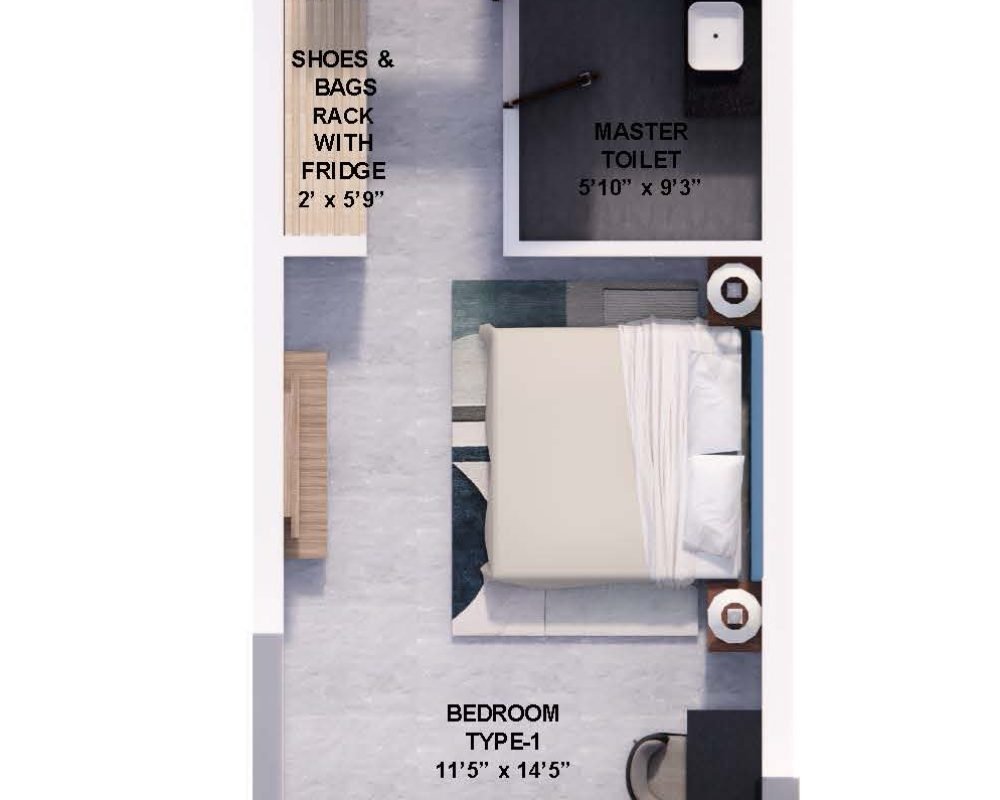 Studio-Hotel Room in shimla